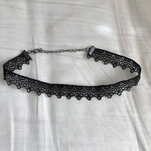 Women’s Black Lace Choker Neckalace